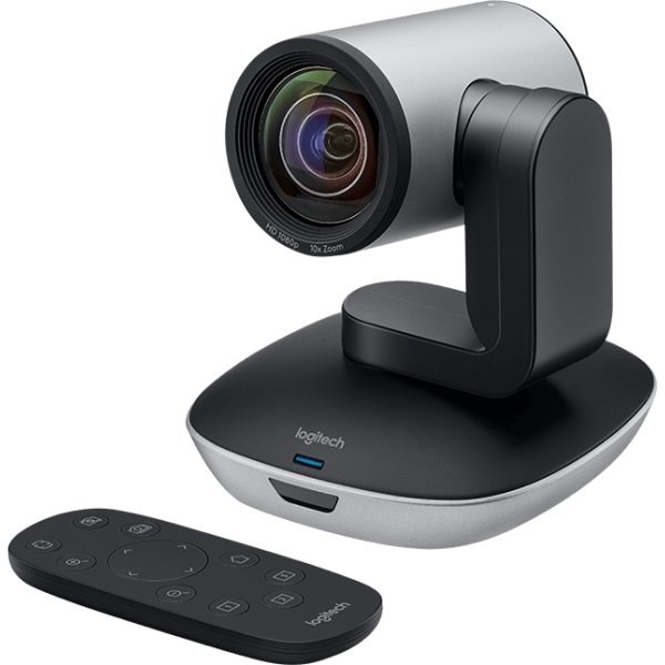 Logitech PTZ PRO 2 konferenskamera, svart