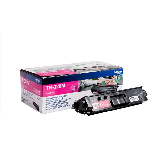 Lasertoner Brother TN-329M Röd 6000 sidor 2-pack