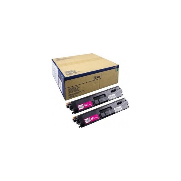 Toner Brother TN900M Magenta 6000 sidor 2-pack