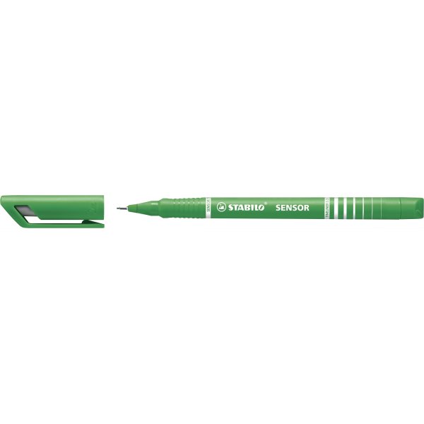 Stabilo Sensor fiberpenna, grön