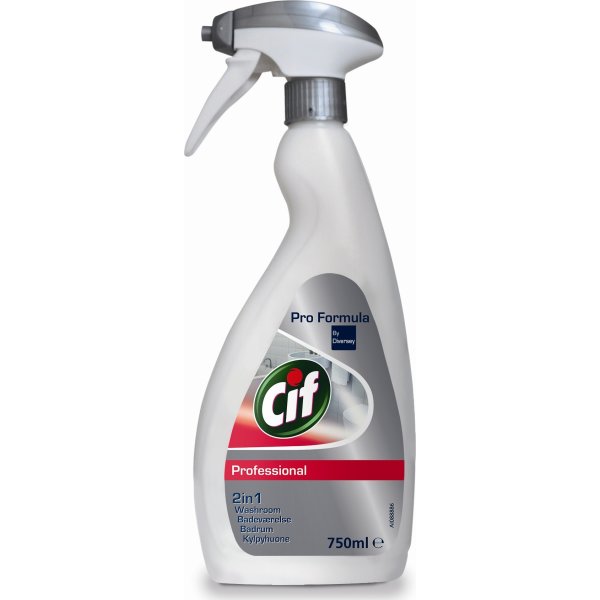 Badrumsrengöring Cif 2-i-1, 750 ml