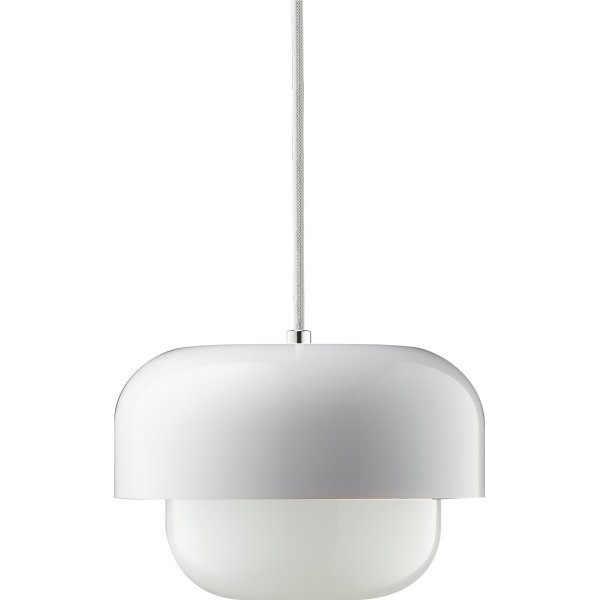 Taklampa Haipot Vit Ø23 cm