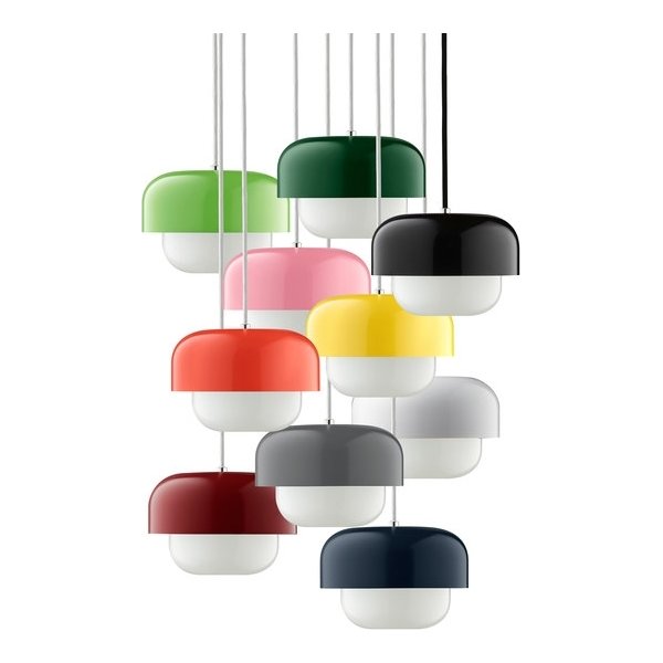 Taklampa Haipot Vit Ø23 cm