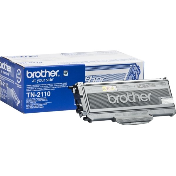 Lasertoner Brother TN2110 Svart 1500 sidor