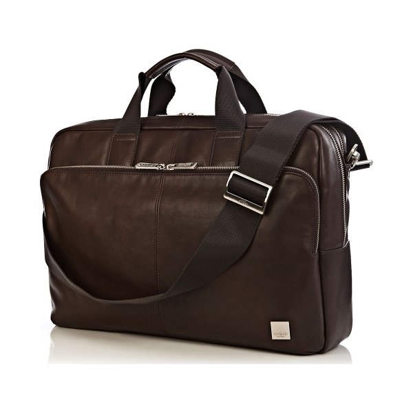Knomo Amesbury 15" computertaske, brun