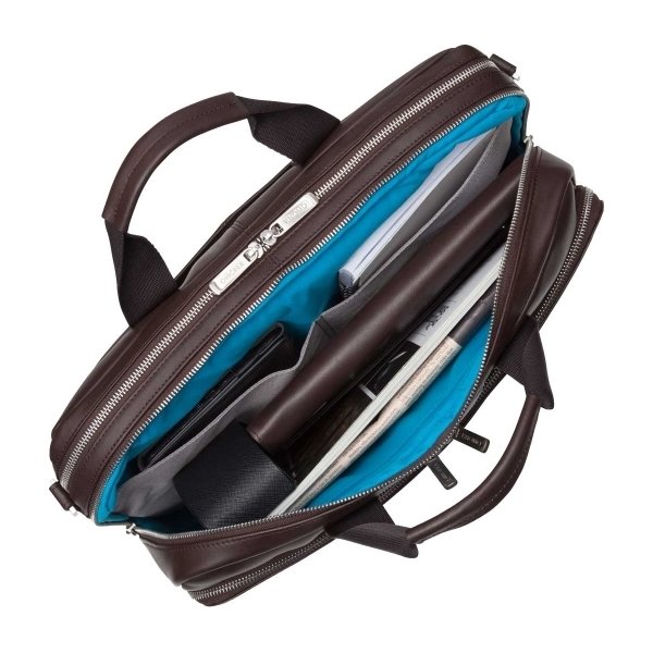 Knomo Amesbury 15" computertaske, brun
