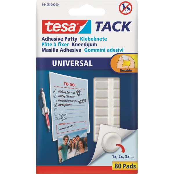 tesa Tack häftmassa, 80 st.