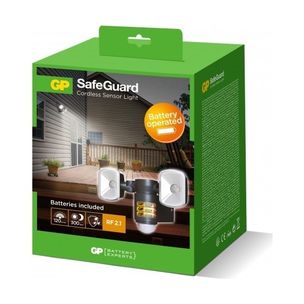 GP SafeGuard RF2.1 sikkerhedslampe, 120 lumen