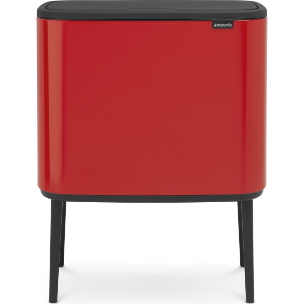 Brabantia BO Touch Bin 36 L, passion red
