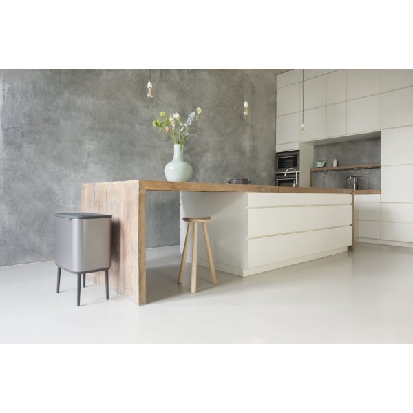 Brabantia BO Touch Bin 36 L, platinum