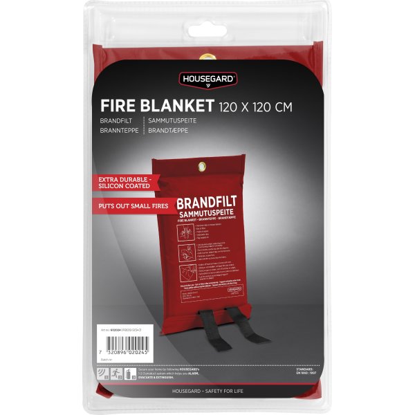 Housegard brandfilt 120x120 cm