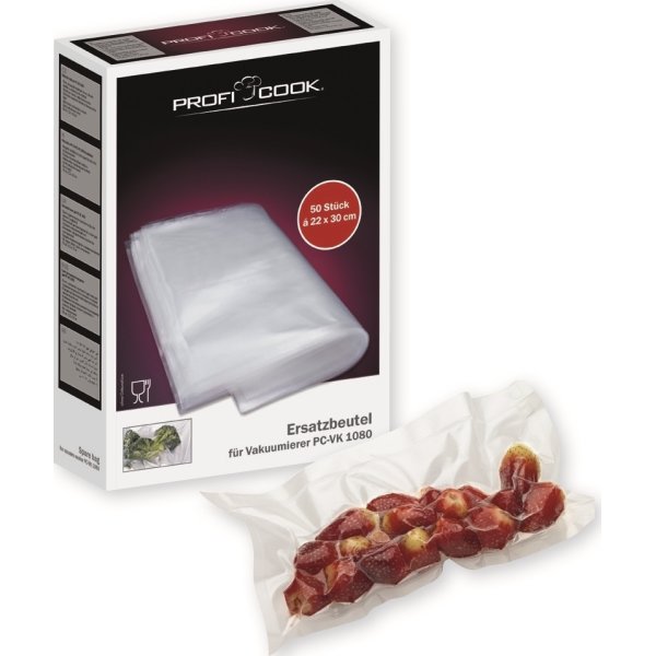 ProfiCook vakuumpåsar 22x30 cm 50 st