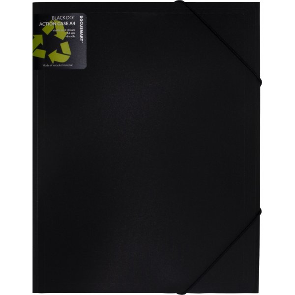 DocuSmart Lyx snoddmapp, A4, PP, svart