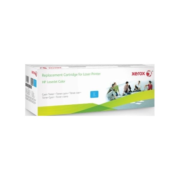 Lasertoner Xerox CF411X Cyan 5200 sidor