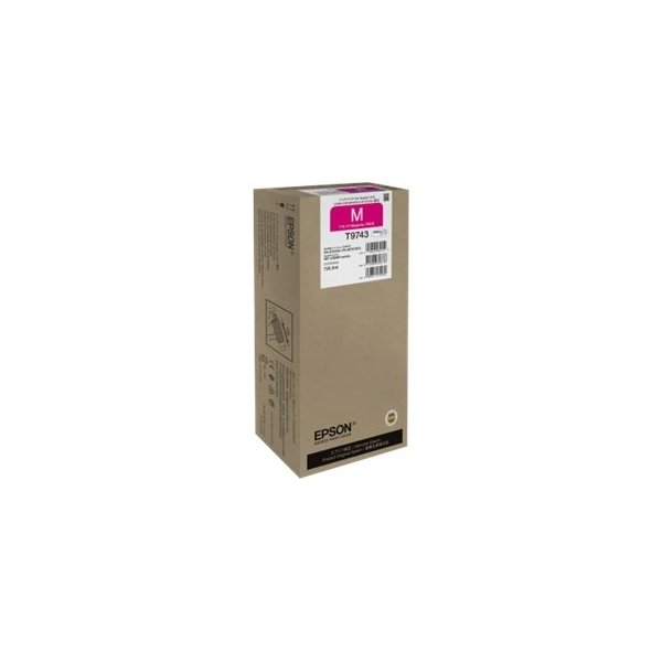 Bläckpatron Epson T9743 XXL röd 84 000s