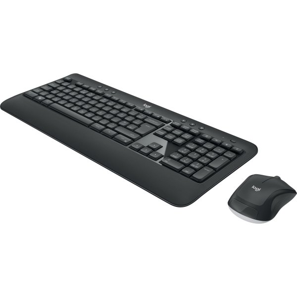 Logitech MK540 trådlöst tangentbord och mus, svart