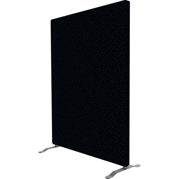 Easy skärmvägg H125xB100 cm svart