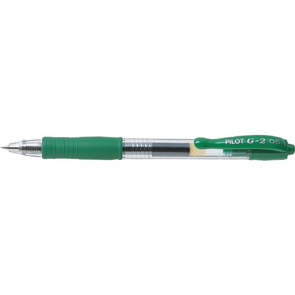 Pilot G-2 gelpen 0,5mm, grøn