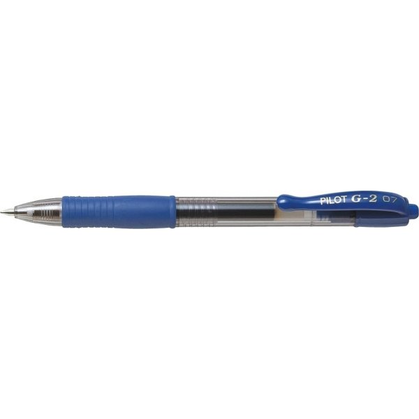 Pilot G-2 gelpen 0,7mm, blå
