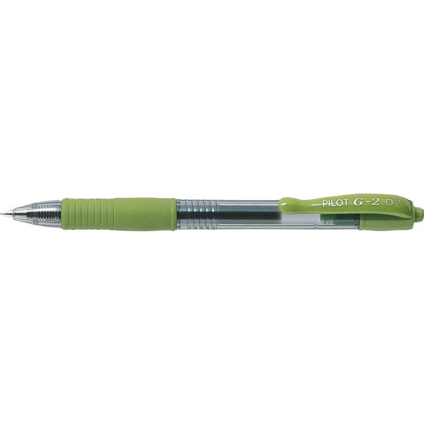 Pilot G-2 gelpen 0,7mm, lime