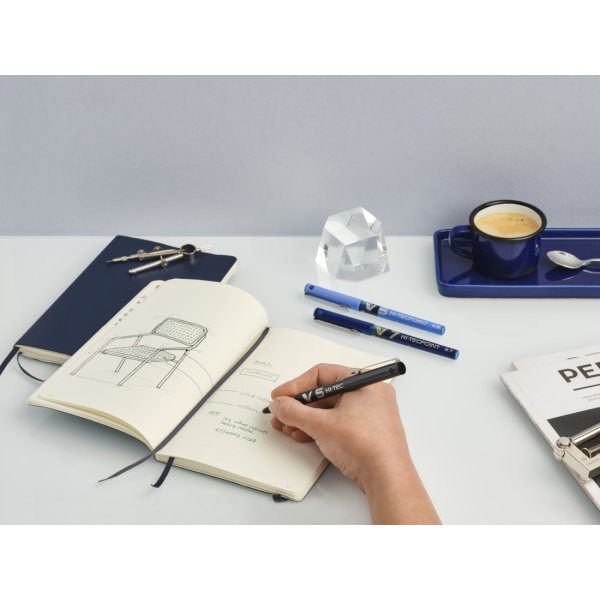 Pilot Hi-tecpoint BX-V5 rollerpen, sort