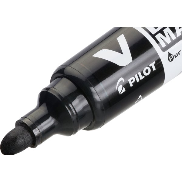 Pilot Begreen V-Board marker, rund spids, rød
