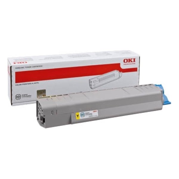 Lasertoner OKI 44059253 Gul 10 000 sidor
