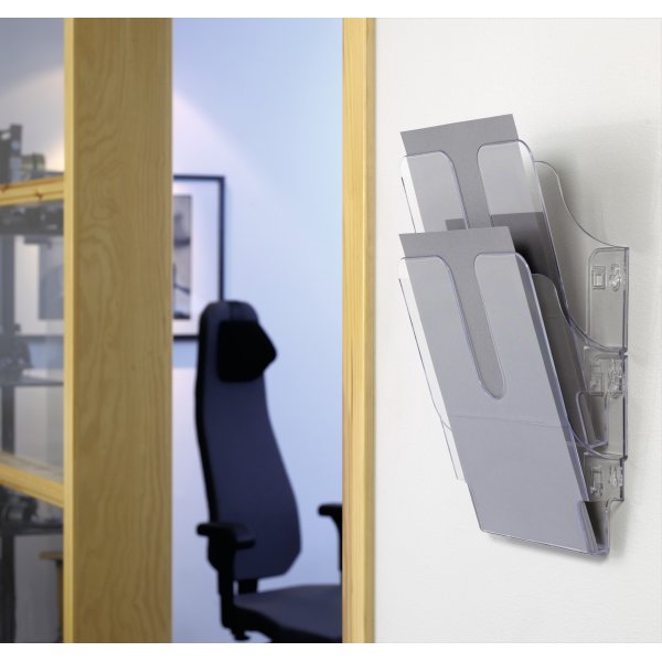 Blankettfack Durable Flexiplus A4 Stående Transp.