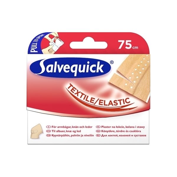 Salvequick Textilplåster, 12x75 cm