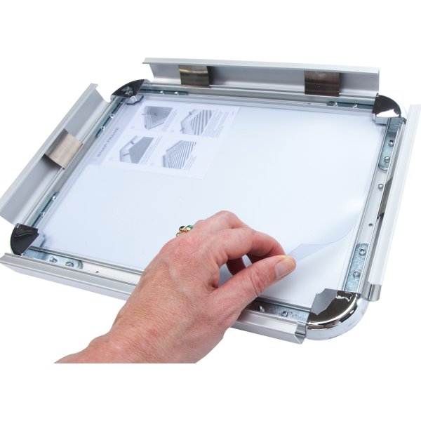 Lomax klickram round, A3, alu