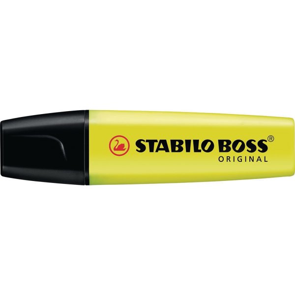 Stabilo Boss Pastel överstrykningspenna, ljusgul
