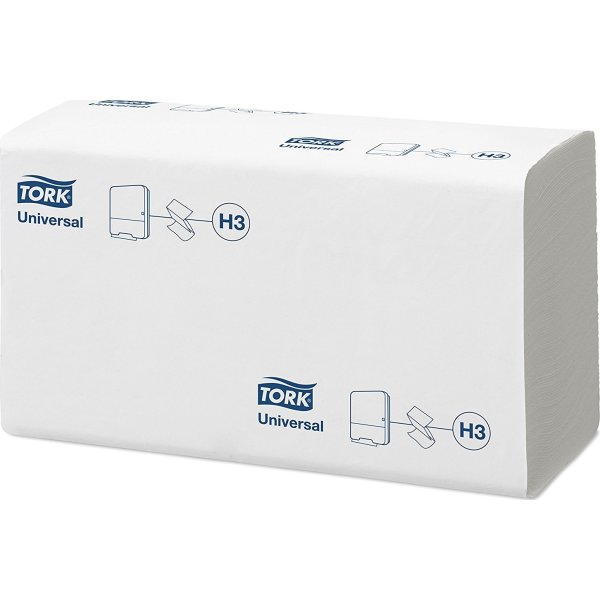 Tork H3 Universal handduksark, Z-vikt, 15 paket