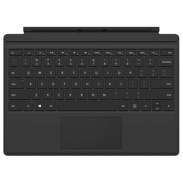 Microsoft Surface Pro tastatur (Nordisk), sort