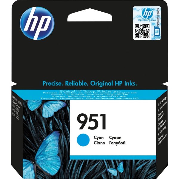 Bläckpatron HP Nr. 951/CN050AE#BGX Cyan 700 sidor