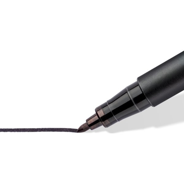 Staedtler Lumocolor 317 M märkpennor, permanent, 4