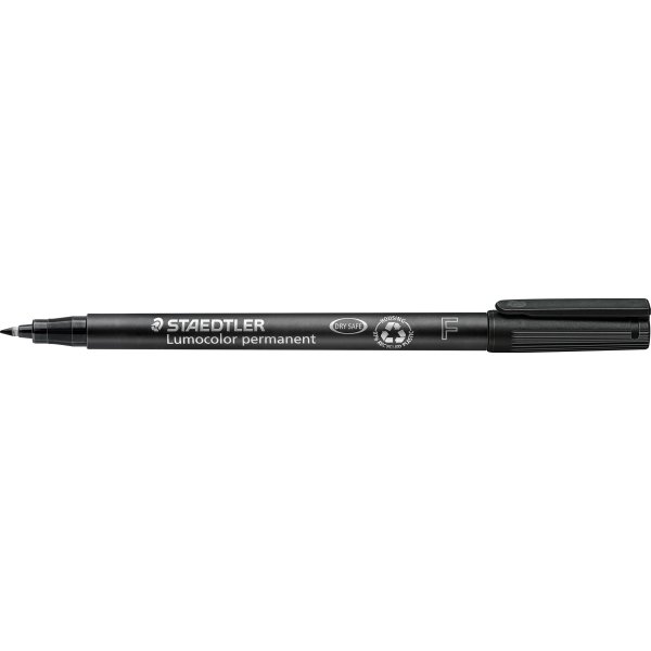 Staedtler Lumocolor universal marker 0,6mm, sort
