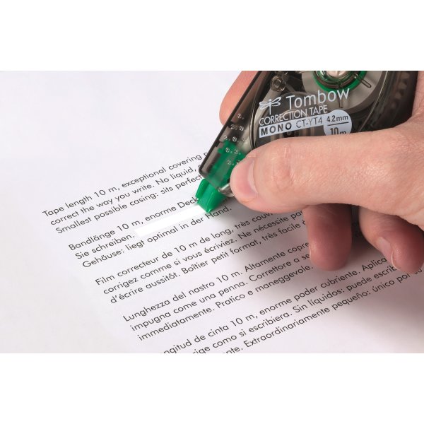 Tombow Mono Korrigeringsroller 4,2 mm x 10 m