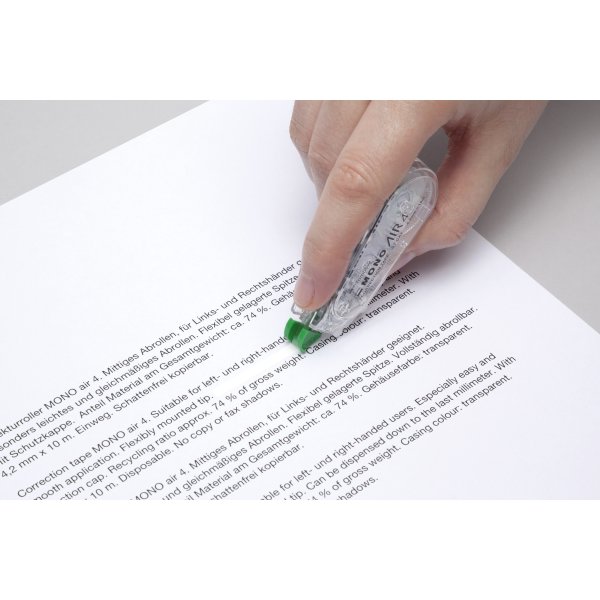 Tombow Mono Air Korrigeringsroller 4,2 mm x 10 m