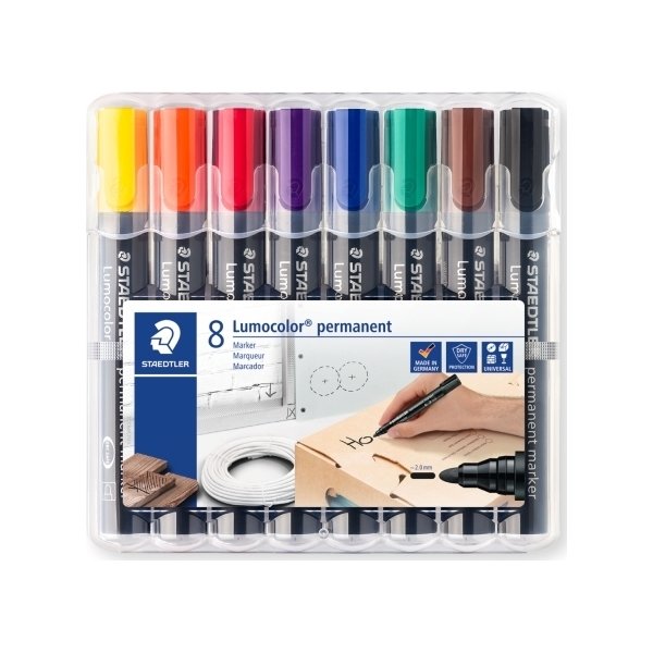 Staedtler Lumocolor 352 Märkpennor, runda, permane