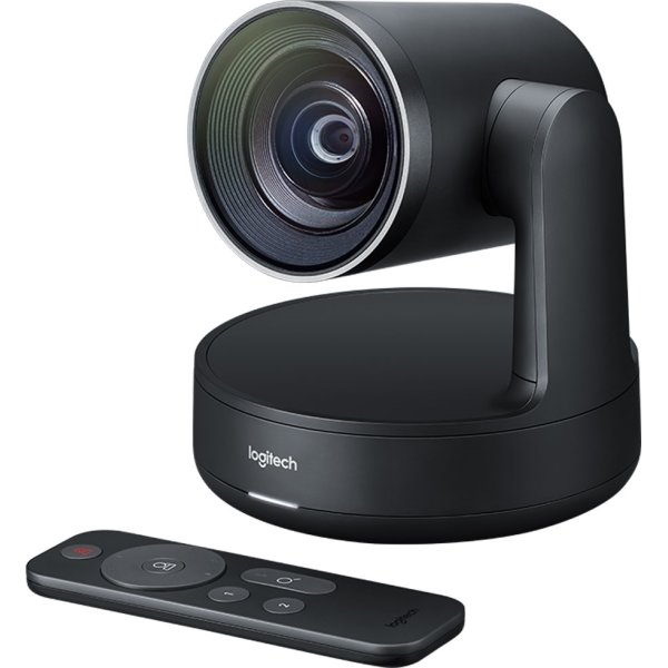 Logitech Rally konferenskamera UHD, svart