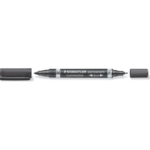 Staedtler Lumocolor Duo 348 märkpenna, permanent,