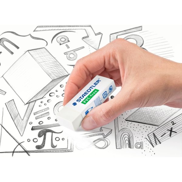 Staedtler 525 PVC-fritt radergummi, stor