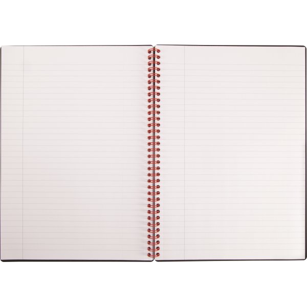 Oxford Black N' Red Anteckningsbok A4, linjerat