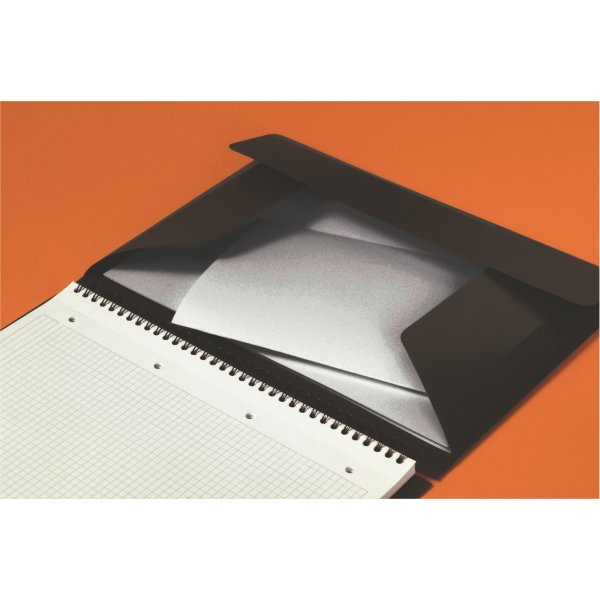 Oxford Int. Meetingbook Spiralblock A5+, linjerat