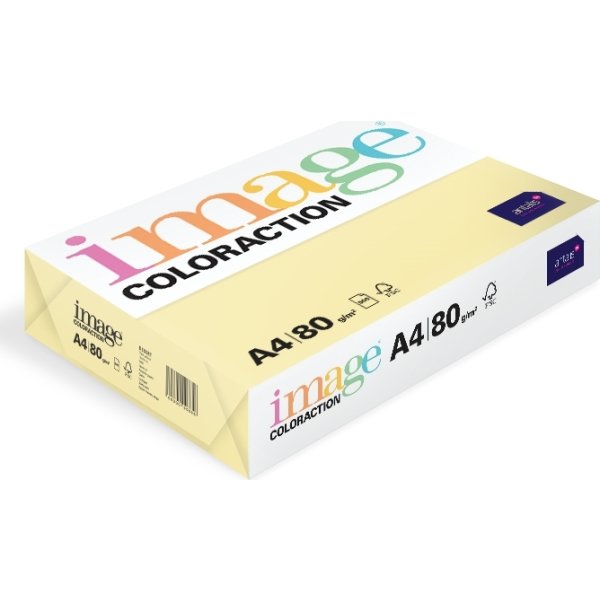 Image Coloraction A4, 80g, 500ark, majsgul