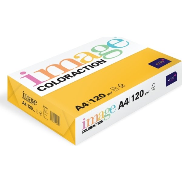 Image Coloraction A4, 120g, 250ark, solgul
