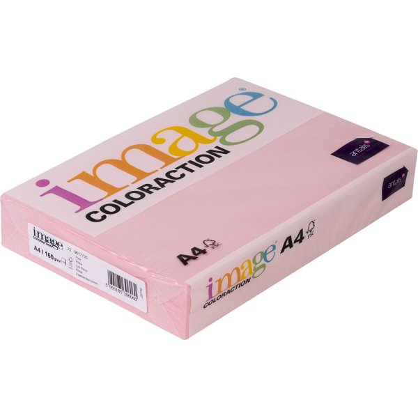 Image Coloraction A4, 160g, 250ark, lys rosa