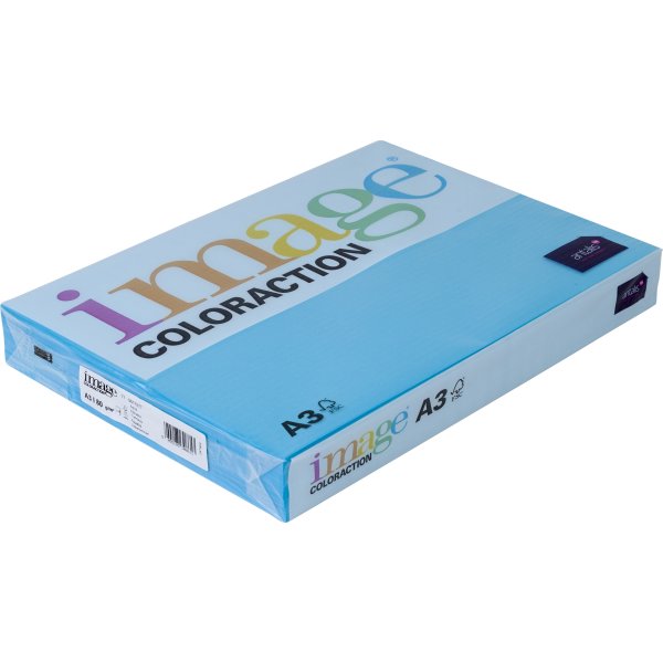 Image Coloraction A3, 80g, 500ark, turkisblå