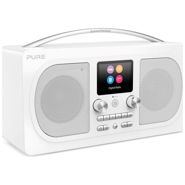 Pure Radio Evoke H6 Bluetooth m. FM/DAB/DAB+, Hvid