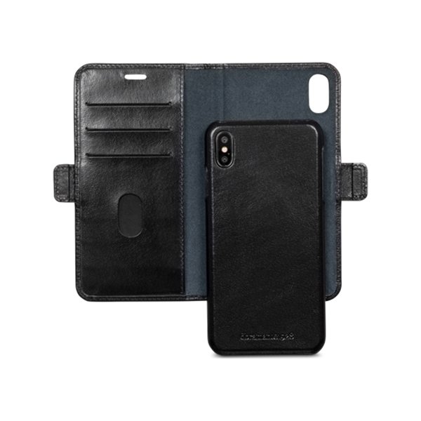 dbramante1928 Case Wallet Lynge iPhone XR, Sort